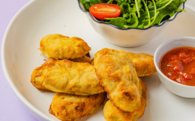 Nuggets y filetes de pollo y pavo caseros